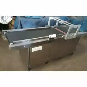 Pick and Place Pouch Feeder With vacuum 4 MS/ SS Belt Conveyor suitable for TTO Printer