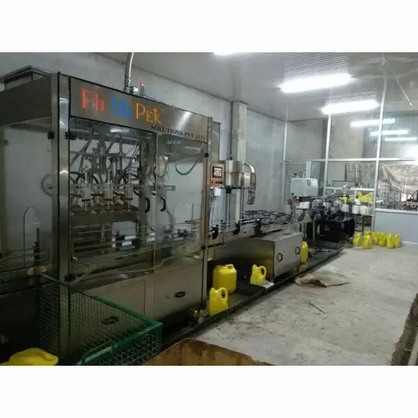 Automatic 5 liter filling machine