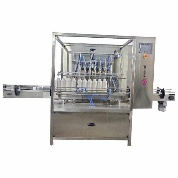 Automatic 6 Head servo Paint Filling Machine