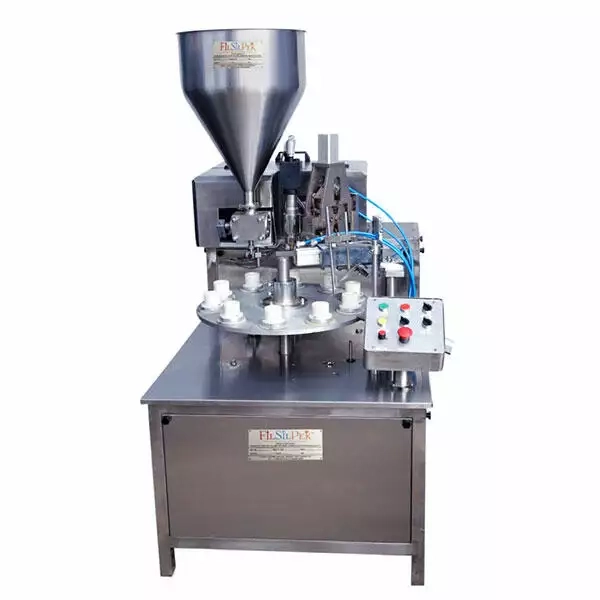 Semi Automatic Facewash Tube Filling Machine