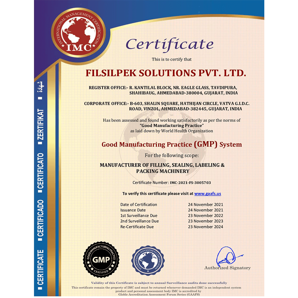 Registration Certificate