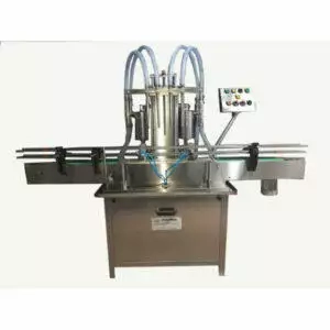 Automatic Two Head mechanical Filling Machine 5 Automatic Syrup Filling Machine