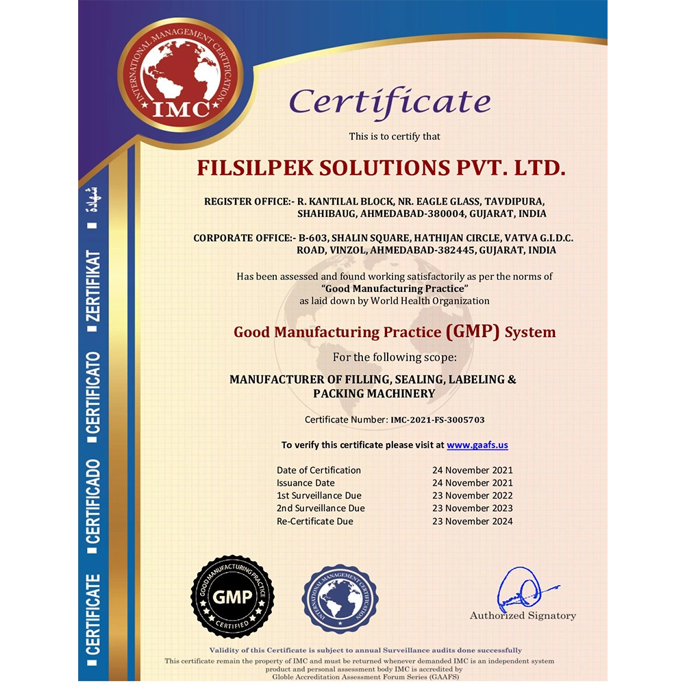 Registration Certificate